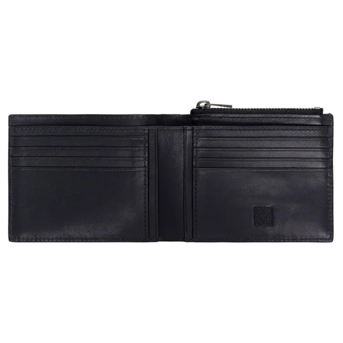 Oroton Wallets Men Eton 8 Card Zip Wallet Ink