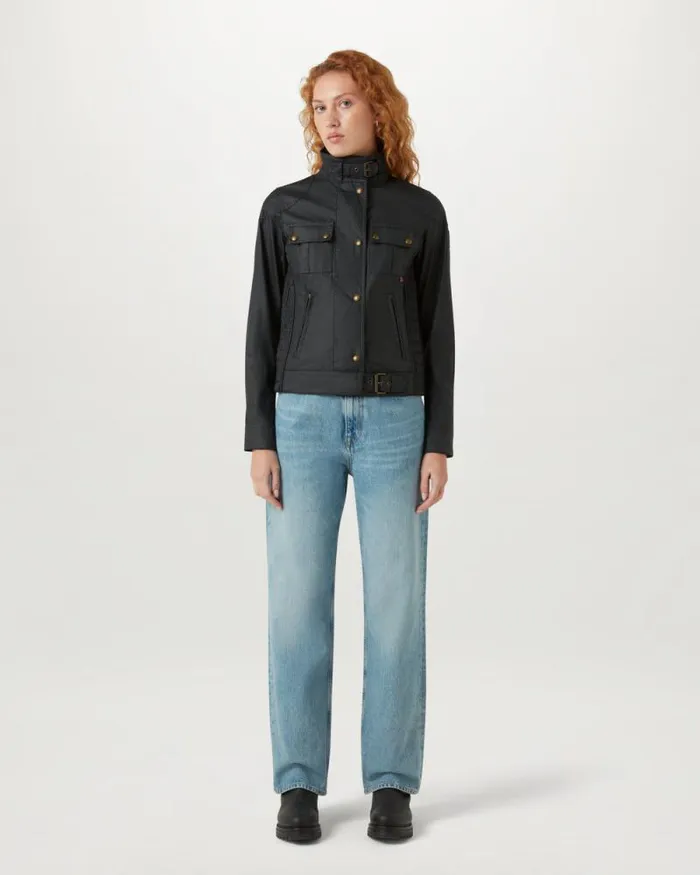 Outerwear Best Sellers Women Belstaff Gangster Jacket Dark Navy Outerwear Best Sellers Women Belstaff Gangster Jacket Dark Navy