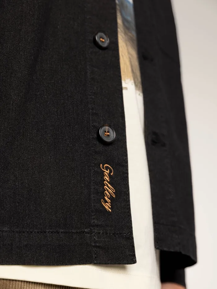 Overshirts MOS MOSH Men MMGMatteo Brush Overshirt Black