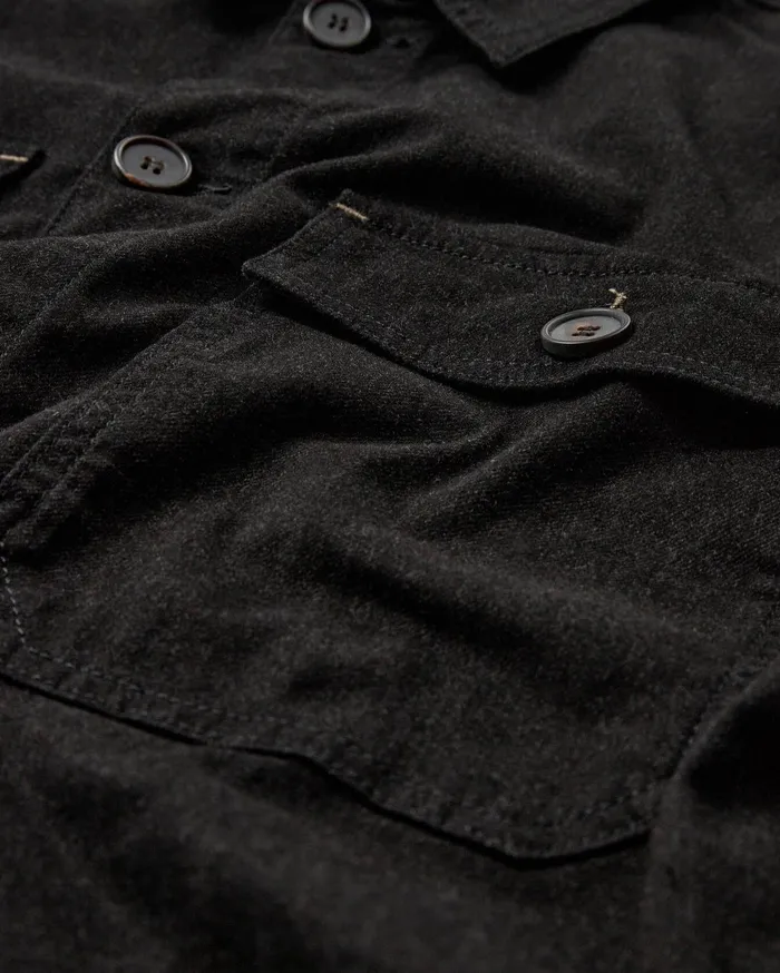 Overshirts MOS MOSH Men MMGMatteo Brush Overshirt Black