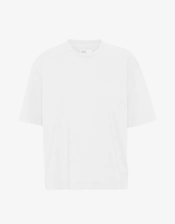 Oversized Organic TShirt 8211 Optical White TShirts Colorfulstandard Women