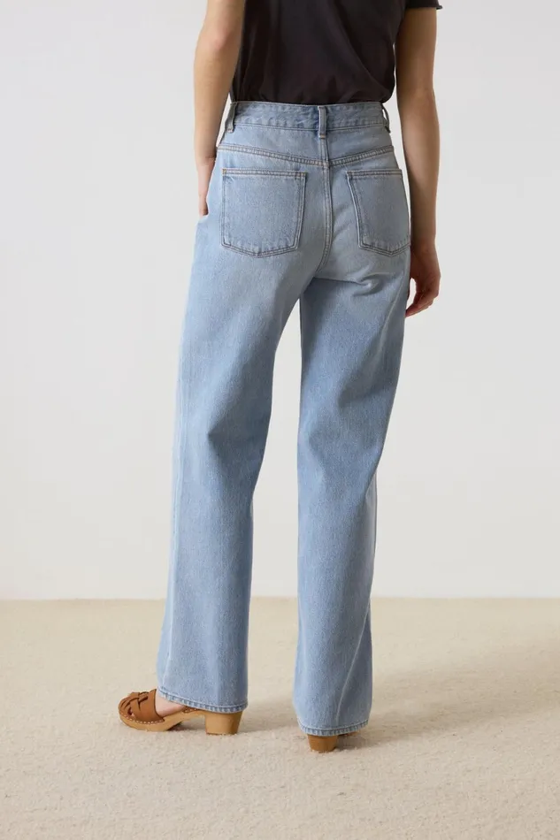 Pants and Jeans Women Leon and Harper Francois P23 Jeans Bleach