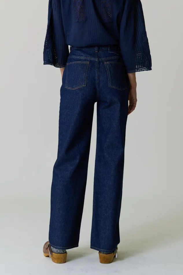 Pants and Jeans Women Leon and Harper Francois Pln1 Jeans Brut