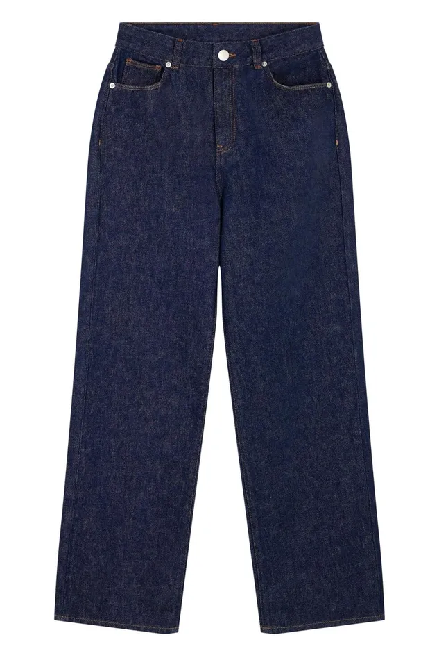 Pants and Jeans Women Leon and Harper Francois Pln1 Jeans Brut