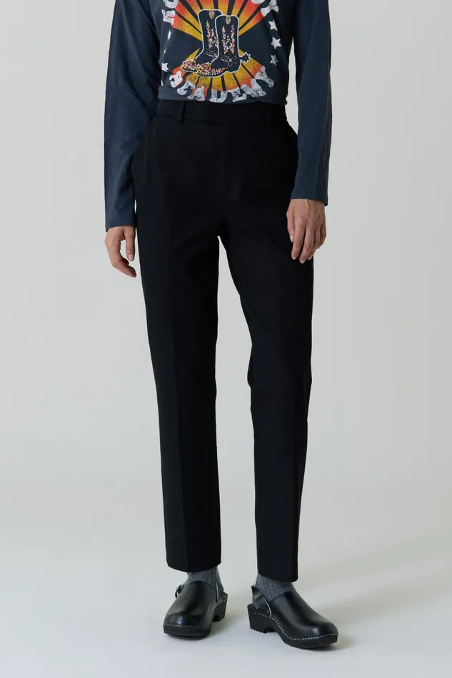 Pants and Jeans Women Leon and Harper Palmora Pln1 Trousers Black