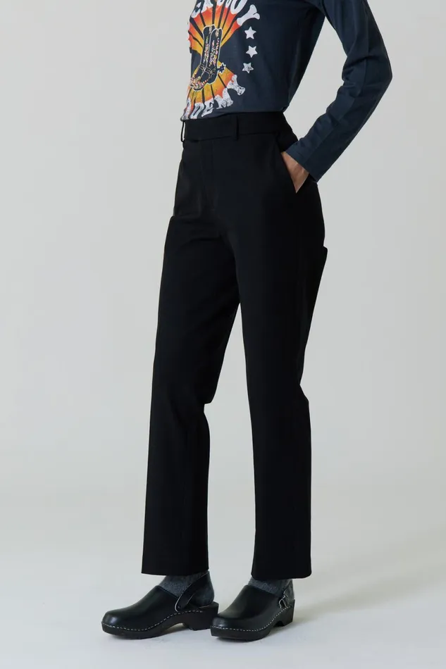 Pants and Jeans Women Leon and Harper Palmora Pln1 Trousers Black