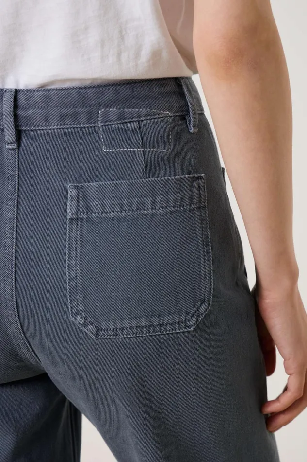 Pants and Jeans Women Leon and Harper Perfect P23 Trousers Grey