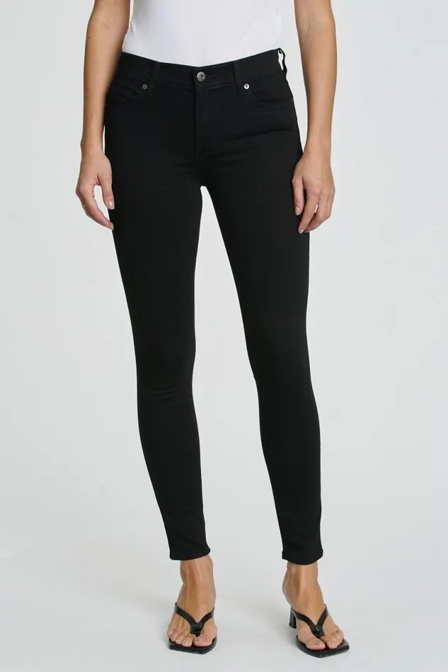 Pistola Denim Audrey Mid Rise Skinny 8211 Onyx Women Denim