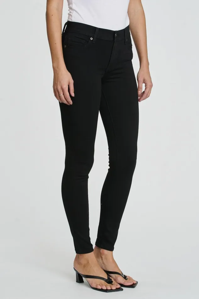 Pistola Denim Audrey Mid Rise Skinny 8211 Onyx Women Denim