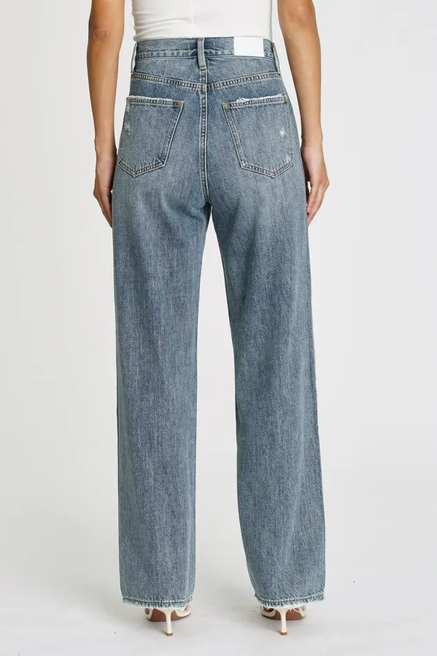 Pistola Denim Bobbie High Rise Wide Leg Crossover 8211 Pulse Women Denim