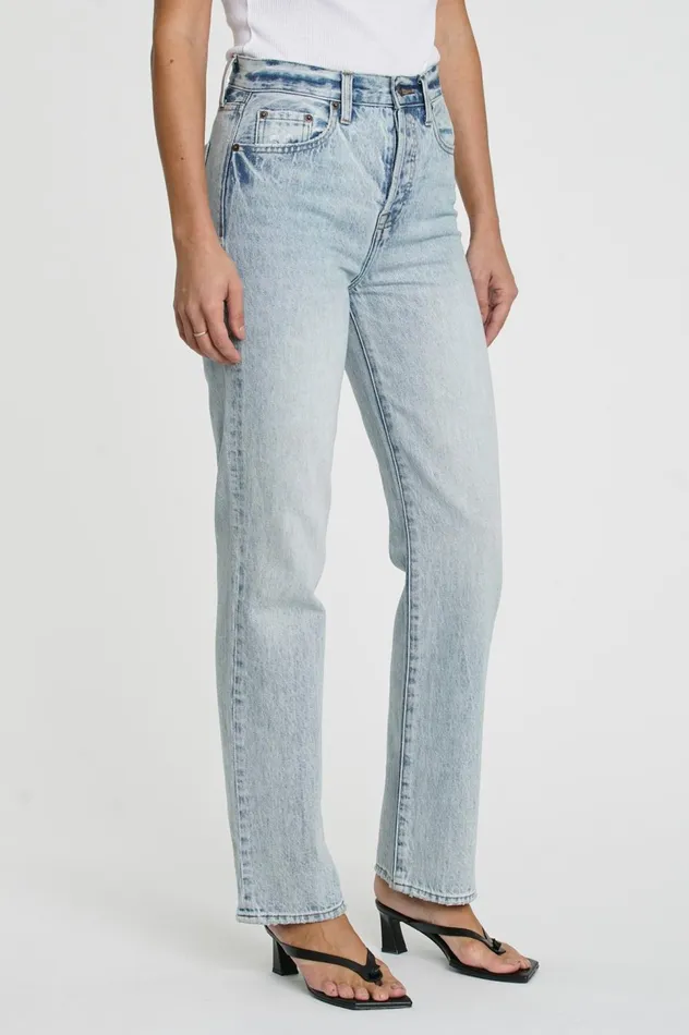 Pistola Denim Cassie Super High Rise Straight 8211 St Tropez Women Denim