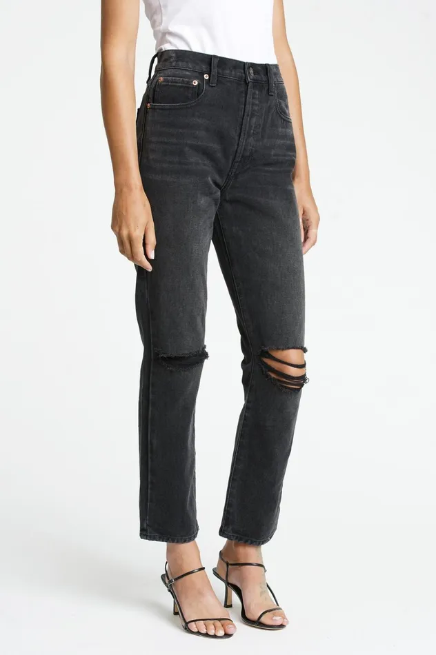 Pistola Denim Keaton High Rise Slim Straight 8211 Taurus Women Denim