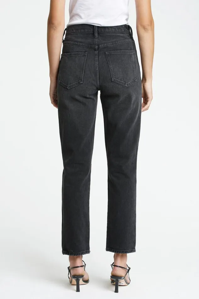 Pistola Denim Keaton High Rise Slim Straight 8211 Taurus Women Denim