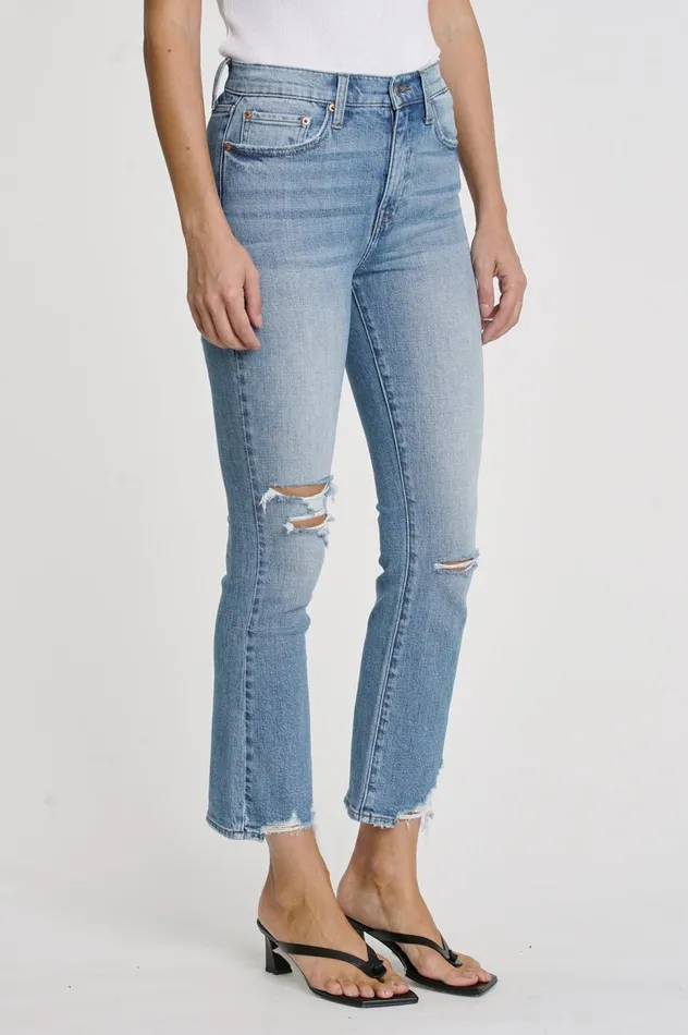 Pistola Denim Lennon High Rise Crop Boot 8211 Meyer Women Denim