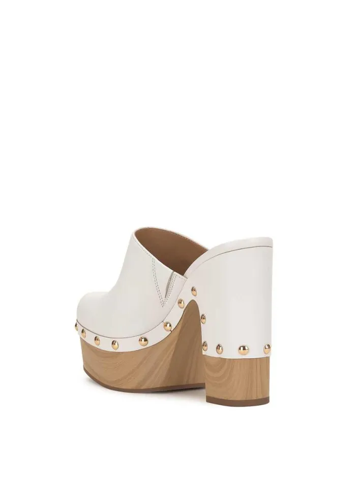 Platforms Shoes Jessica Simpson Dasally Platform Mule In Bright White