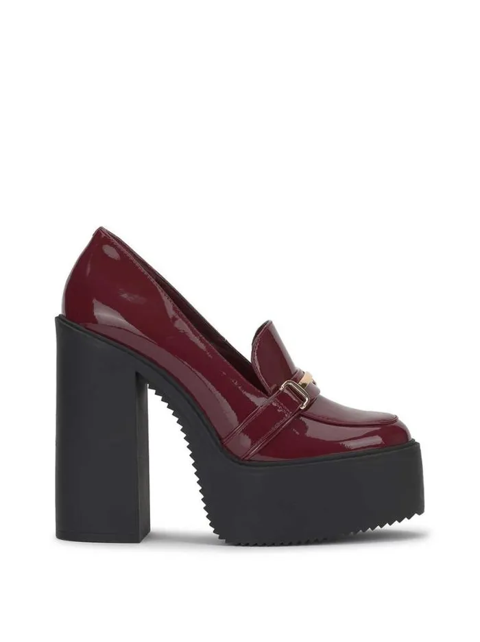 Platforms Shoes Jessica Simpson Himinka Platform Loafer In Malbec