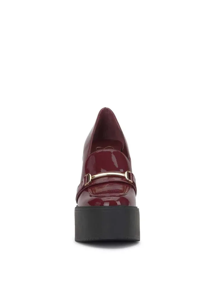Platforms Shoes Jessica Simpson Himinka Platform Loafer In Malbec