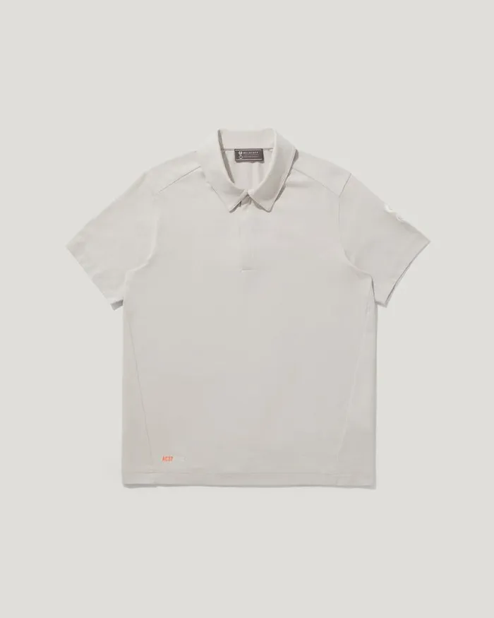 Polo Shirts Men Belstaff Challenger Polo Harbour Grey