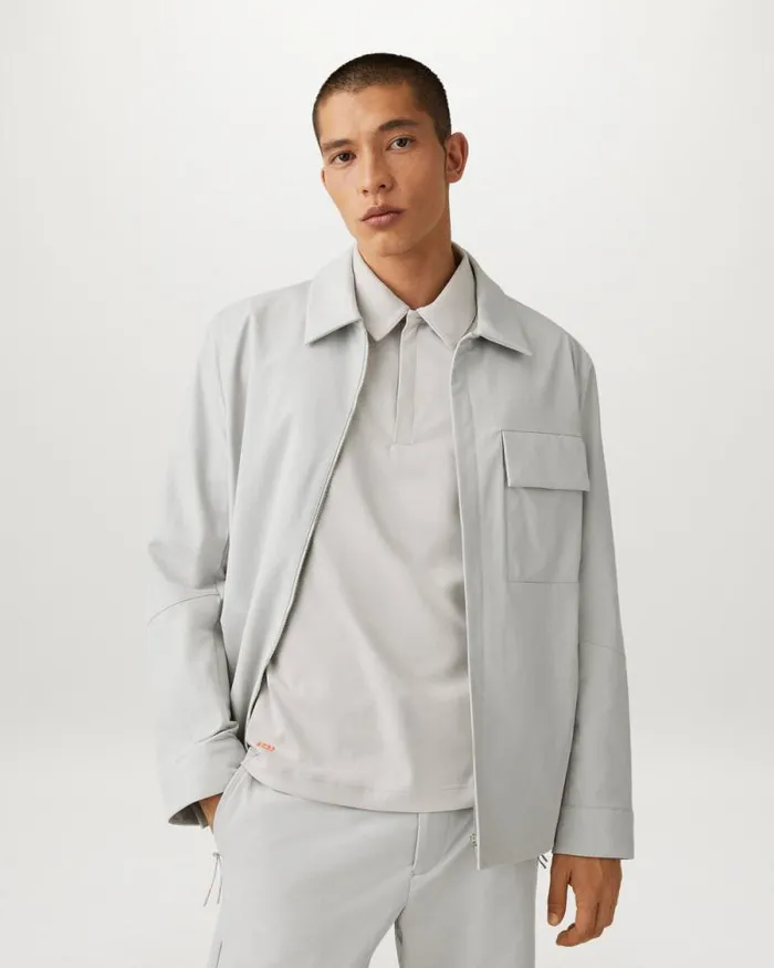 Polo Shirts Men Belstaff Challenger Polo Harbour Grey