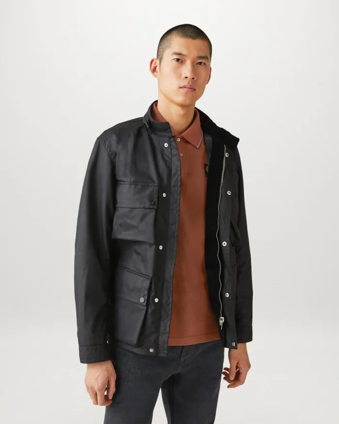 Polo Shirts Men Belstaff Double Tipped Polo Deep Copper