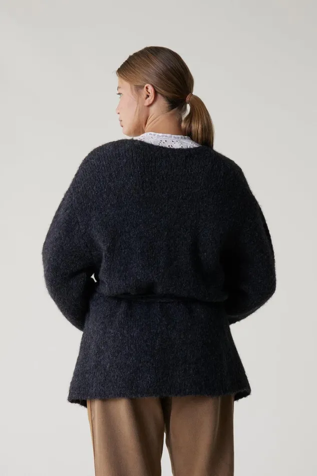 Pulls and Vests Women Leon and Harper Maya Mix Jumper Grey