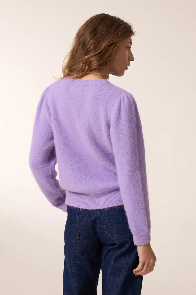 Pulls and Vests Women Leon and Harper Mille Pln Jumper Lilac