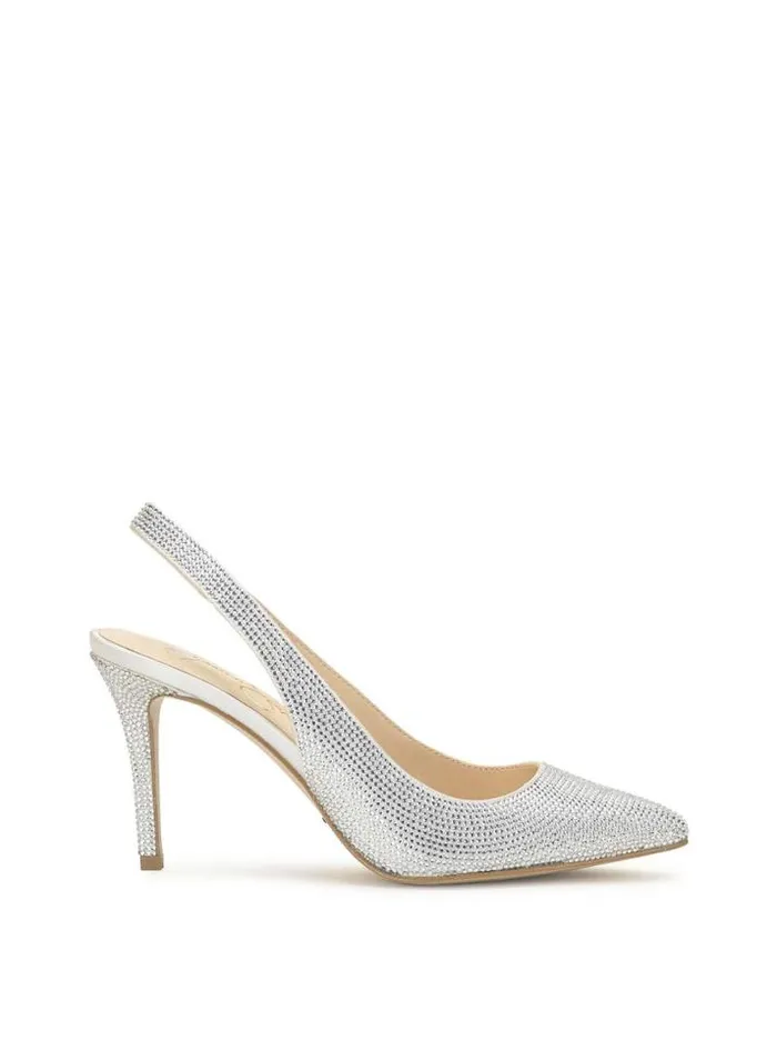 Pumps Shoes Jessica Simpson Arerra Slingback Pump In White