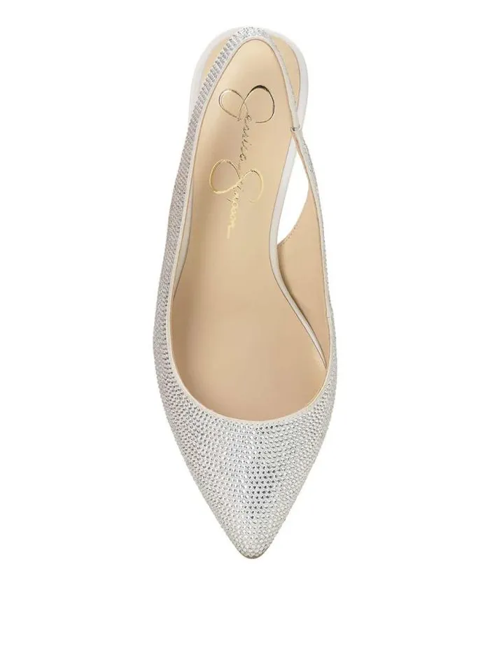 Pumps Shoes Jessica Simpson Arerra Slingback Pump In White