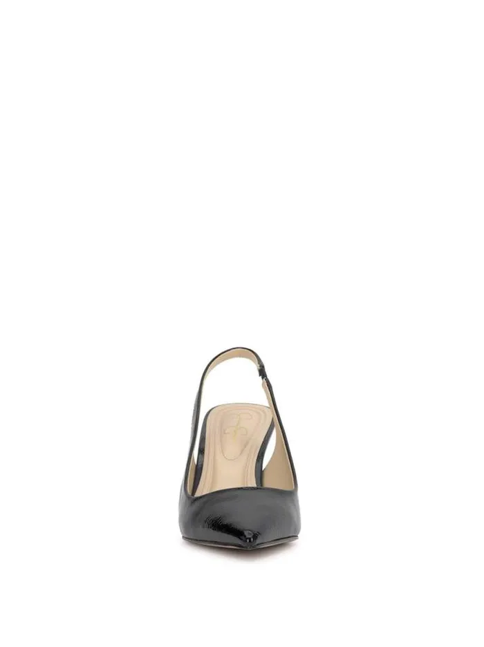 Pumps Shoes Jessica Simpson Souli Sling Back Heel In Black Patent