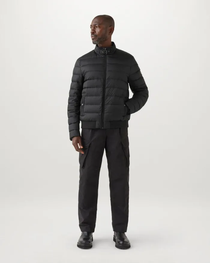 Quilt and Down Jackets Men Belstaff Circuit Jacket Black Quilt and Down Jackets Men Belstaff Circuit Jacket Black