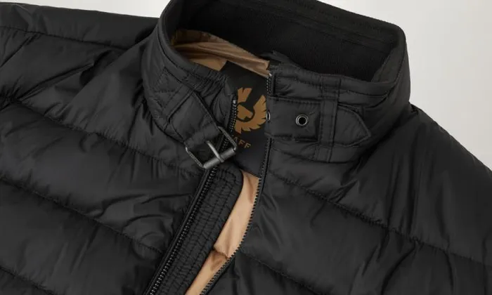 Quilt and Down Jackets Men Belstaff Circuit Jacket Black Quilt and Down Jackets Men Belstaff Circuit Jacket Black