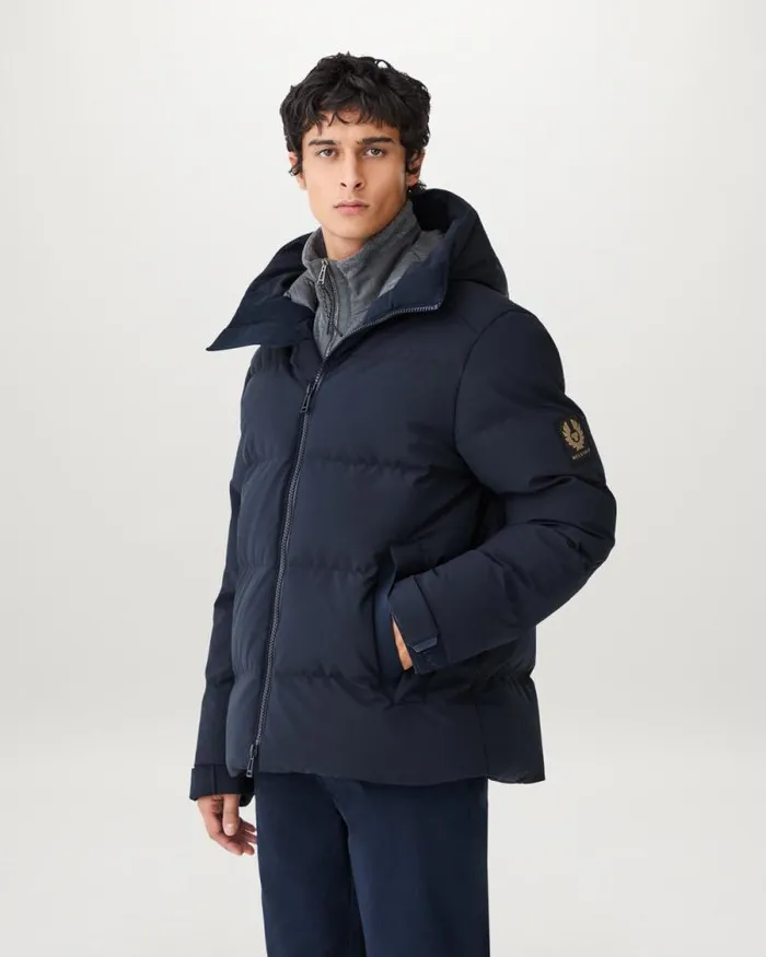 Quilt and Down Jackets Men Belstaff Pulse Jacket Dark Ink Quilt and Down Jackets Men Belstaff Pulse Jacket Dark Ink
