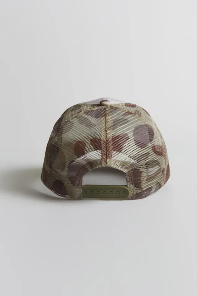 R13 Accessories Men R13 TRUCKER HAT 8211 CAMOUFLAGE