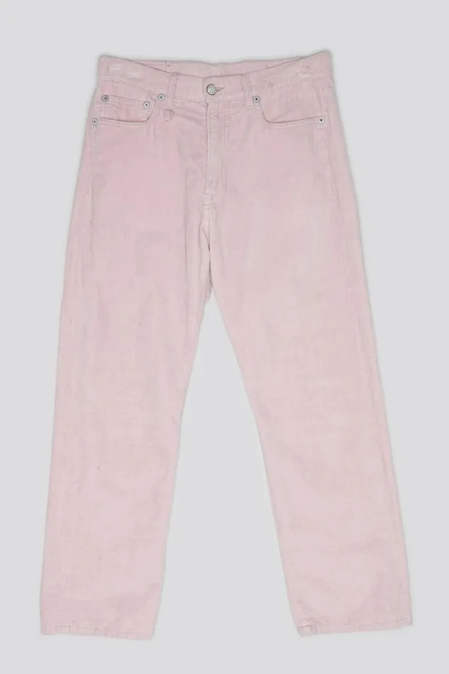 R13 Boyfriend Women BOYFRIEND JEAN 8211 PINK VELVET