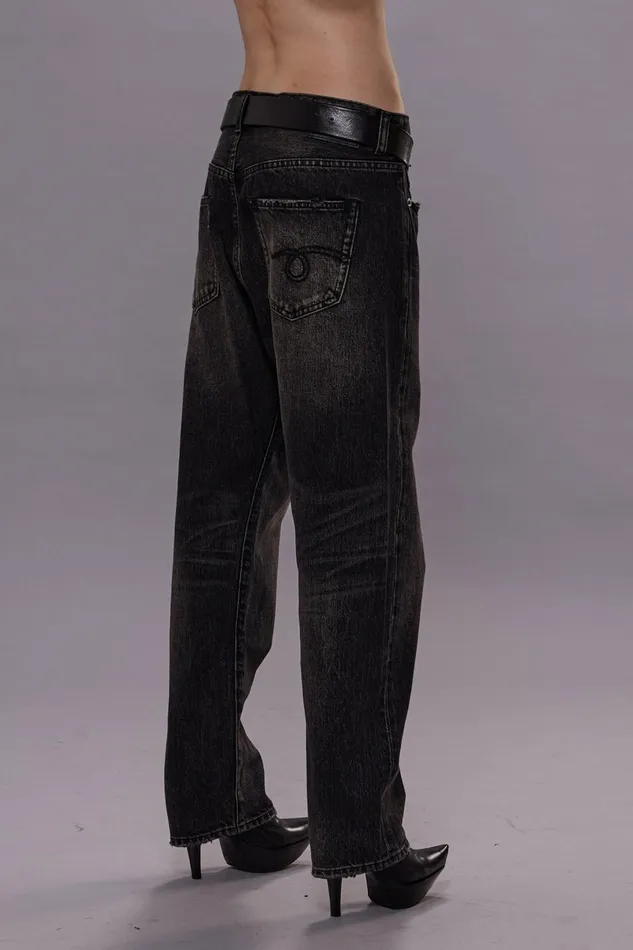 R13 Crossover Women CROSSOVER JEAN 8211 ARVIN BLACK