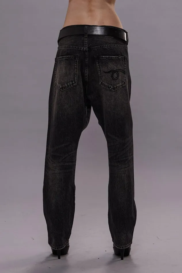 R13 Crossover Women CROSSOVER JEAN 8211 ARVIN BLACK