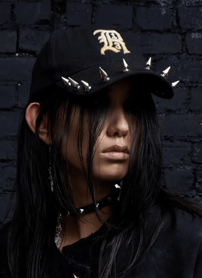 R13 Hats Women R13 SPIKE BASEBALL HAT