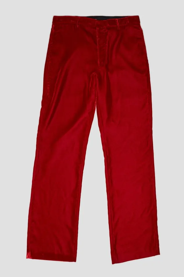 R13 Pants and Shorts Women LEMMY TROUSER 8211 RED VELVET