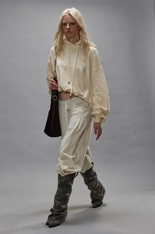 R13 Sale Women BALLOON POPOVER HOODIE 8211 NATURAL