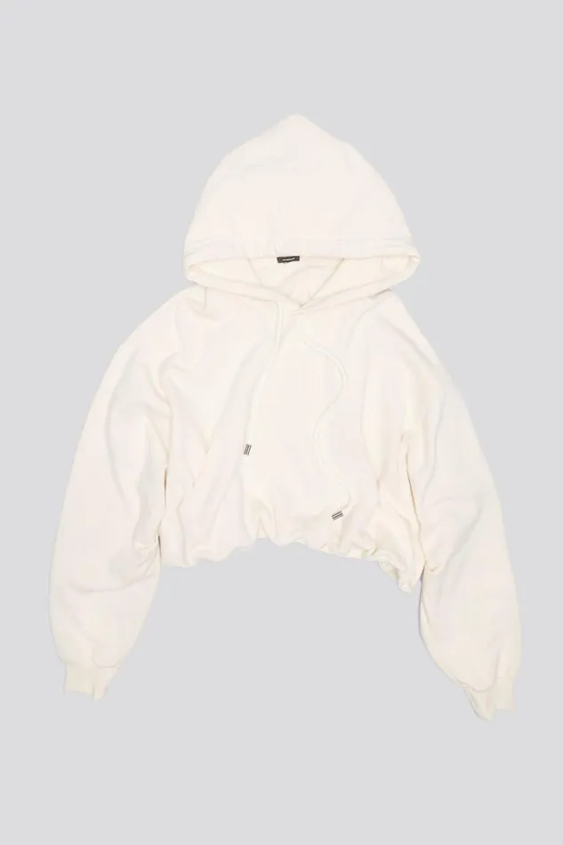 R13 Sale Women BALLOON POPOVER HOODIE 8211 NATURAL