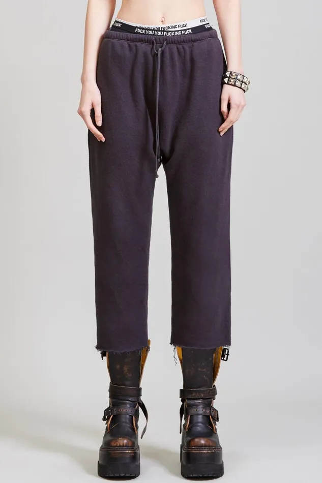 R13 Sale Women FIELD SWEATPANT 8211 VINTAGE BLACK