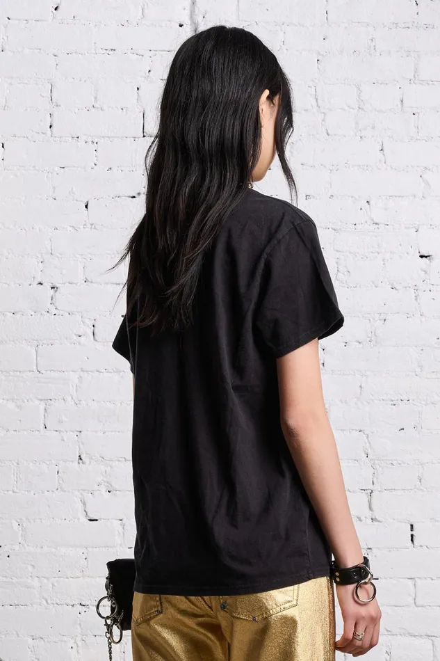 R13 Sale Women NEW YORK BOY T 8211 BLACKOUT
