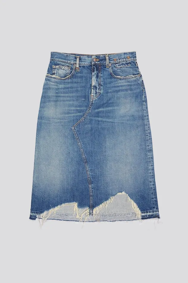 R13 ShortsSkirts Women JESSE SKIRT 8211 GARNET BLUE