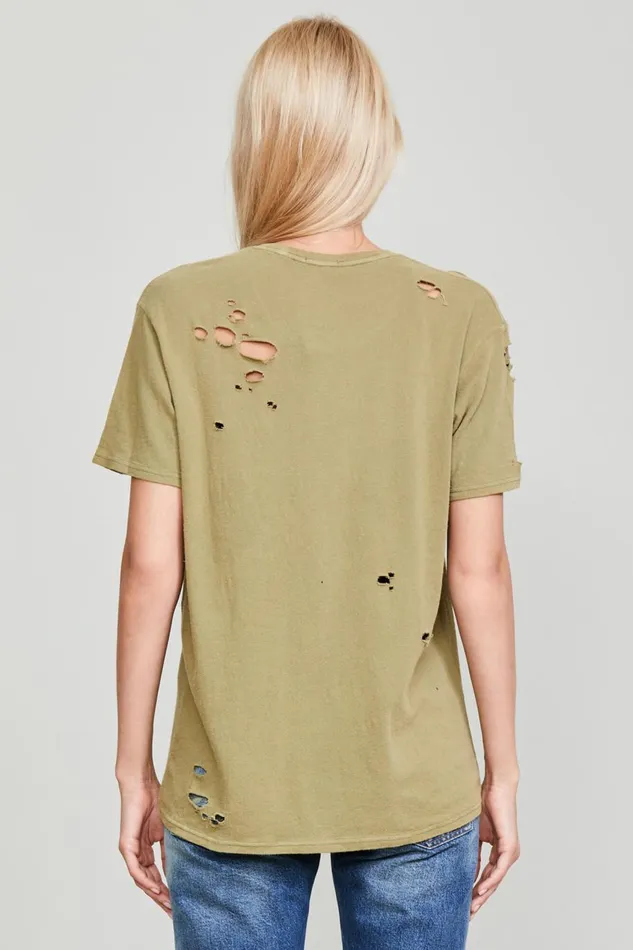 R13 Tops Women FU BOY T 8211 LIGHT GREEN