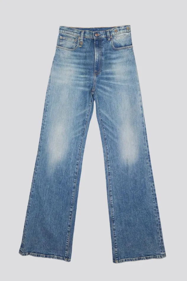 R13 Wide Leg Women JANE JEANS 8211 KELLY STRETCH
