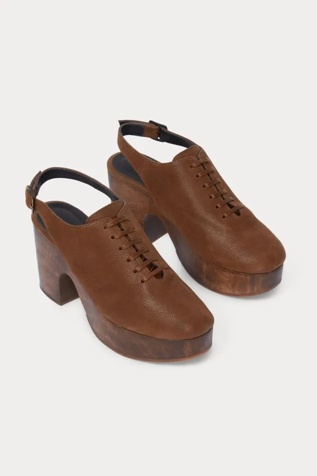 Rachel Comey Clogs Women Tilla Platform Brown Rachel Comey Clogs Women Tilla Platform Brown