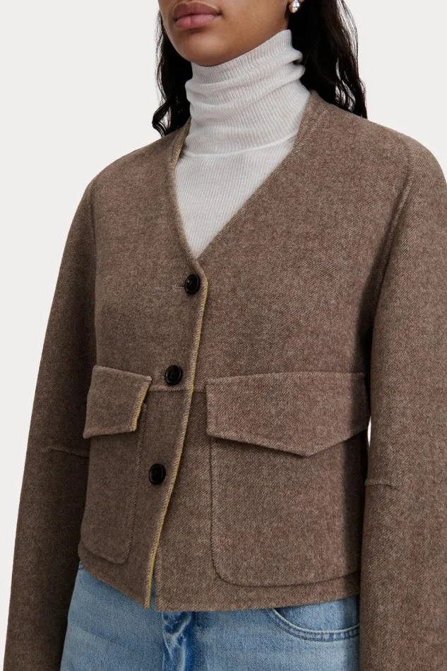 Rachel Comey Jackets Outerwear Women Alves Trench Sencha Light Brown Rachel Comey Jackets Outerwear Women Alves Trench Sencha Light Brown