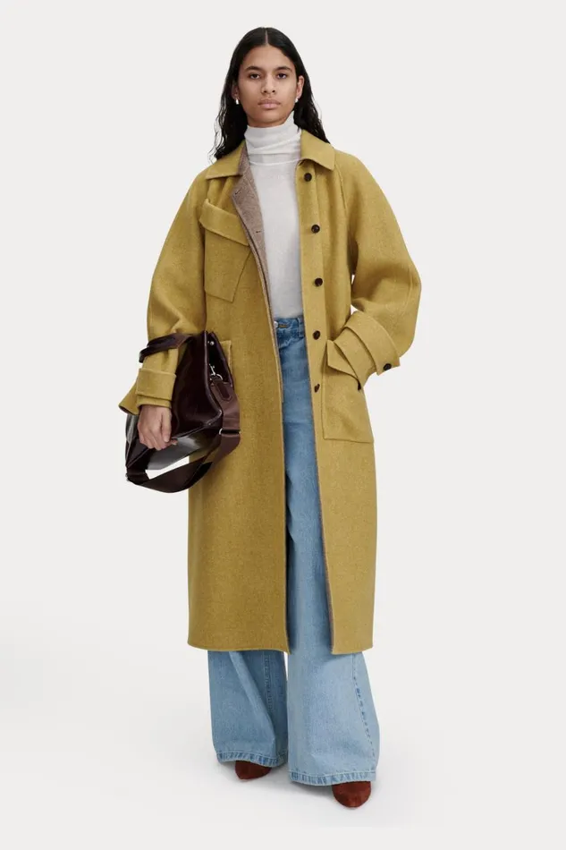 Rachel Comey Jackets Outerwear Women Alves Trench Sencha Light Brown Rachel Comey Jackets Outerwear Women Alves Trench Sencha Light Brown