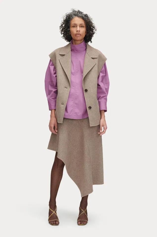 Rachel Comey Jackets Outerwear Women Ango Vest Black Rachel Comey Jackets Outerwear Women Ango Vest Black