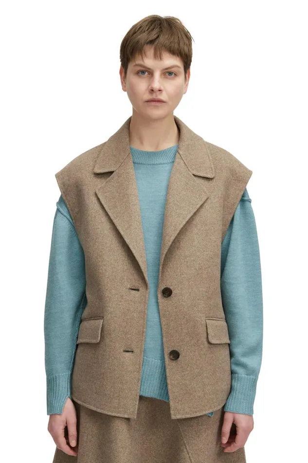 Rachel Comey Jackets Outerwear Women Ango Vest Black Rachel Comey Jackets Outerwear Women Ango Vest Black